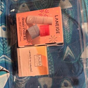 LANEIGE Lip Balm Set - Coral and Cream